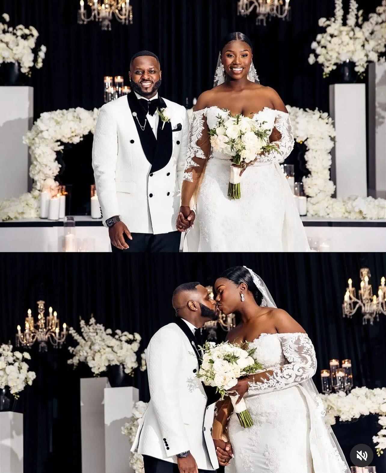 Lace Appliqué Wedding Dress
